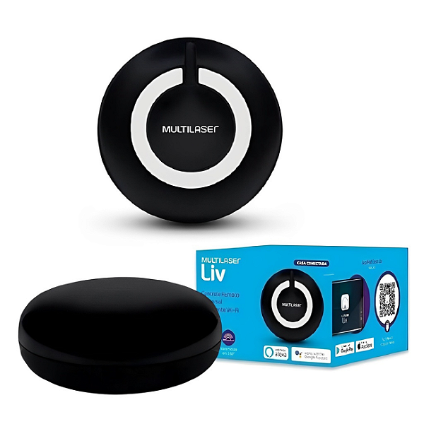Controle Remoto Universal Inteligente WI-FI Multilaser Liv SE226v
