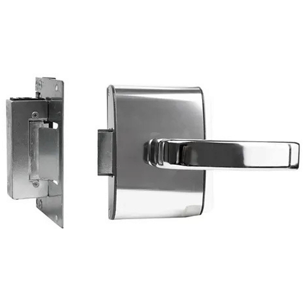 Fechadura Elétrica para Porta de Vidro AGL PV200R1E CZ