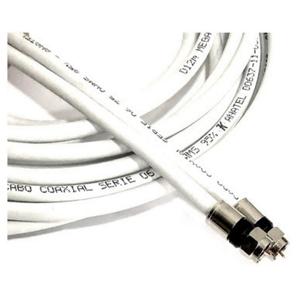 Cabo Coaxial RGE06 Descida 30M Multitoc