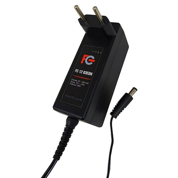 Fonte 12V 3A FC 12 03EDN