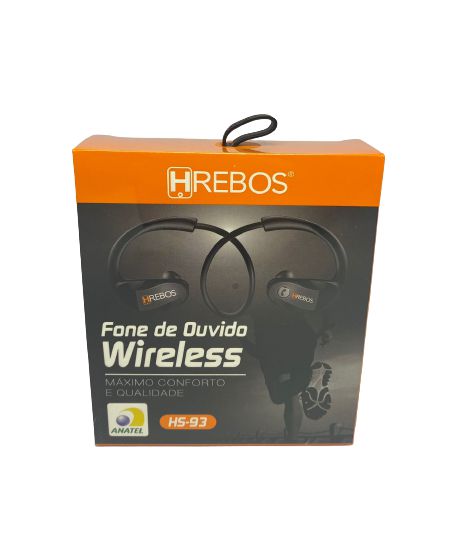 FONE DE OUVIDO BLUETOOTH HS-93 HREBOS