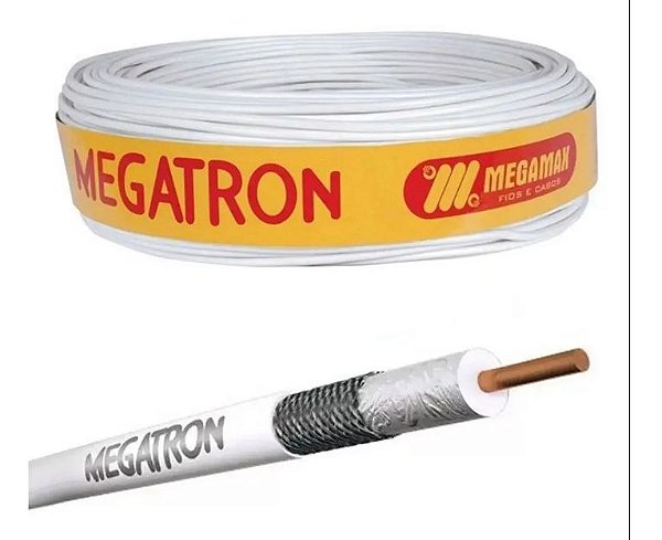 CABO COAXIAL 59 75 OHMN 100M MEGATRON