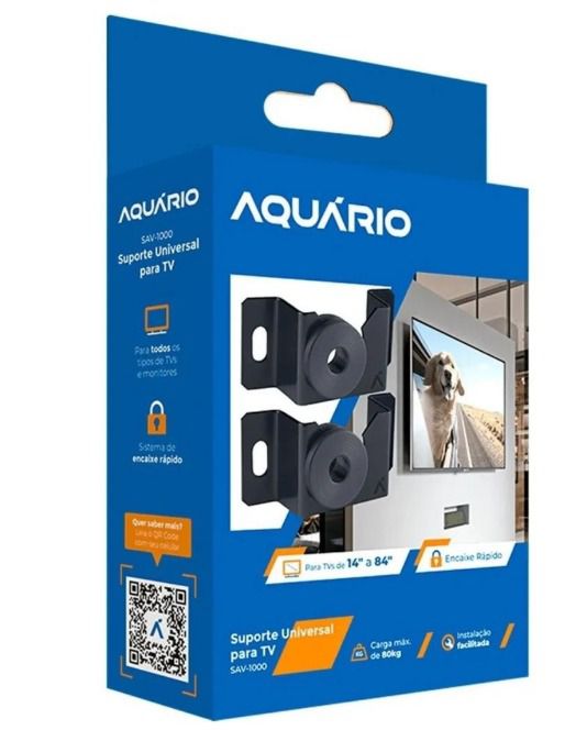 Suporte Fixo Aquário 14 a 84 Polegadas Led Lcd SAV-1000
