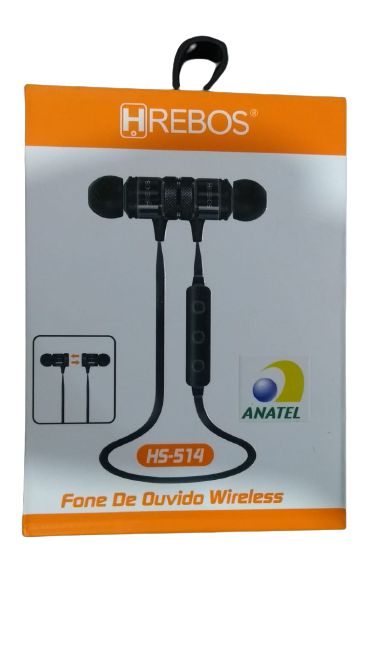 Fone De Ouvido Wireless Neckband HS-514 Hrebos