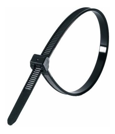 Abraçadeira De Nylon 4,8MM X 280MM PRETA 100UN Prismatec
