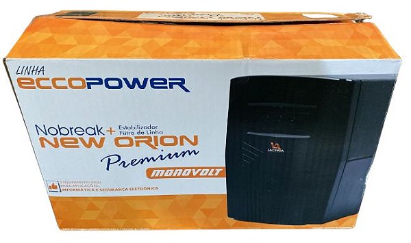 Nobreak 600VA Eccopower 115V 3 Tomadas