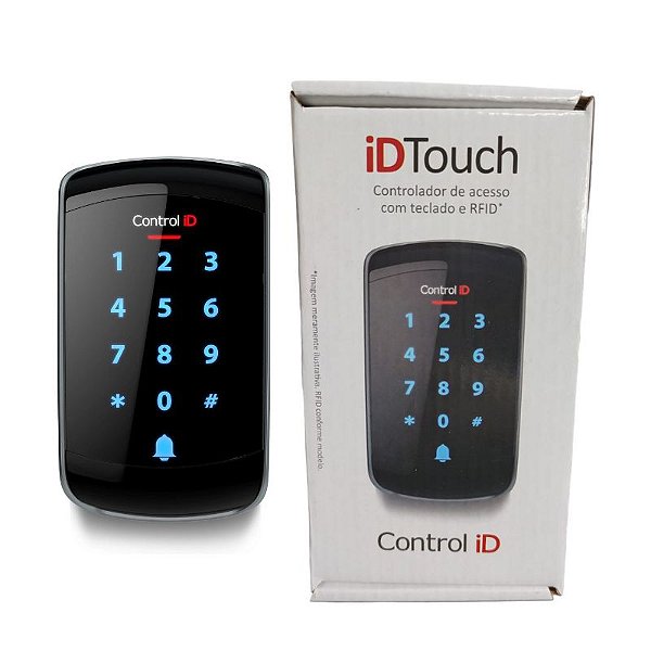 CONTROLE DE ACESSO 125kHz PROXIMIDADE /SENHA IP65 CONTROL ID