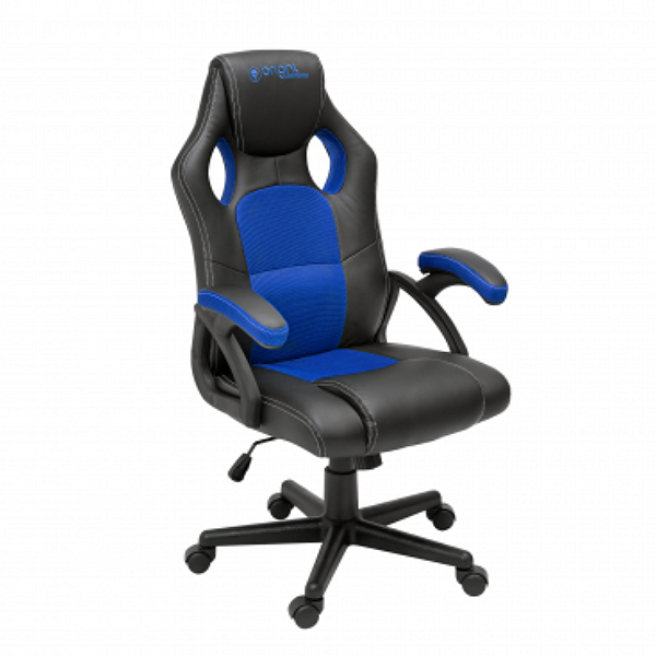 Cadeira Gamer Bright Ergonômica 601 Azul Estofamento Abs