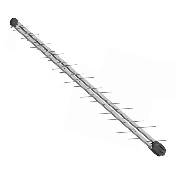 Antena Digital/uhf Externa Hdtv Log 38 Elementos Sinal Fort