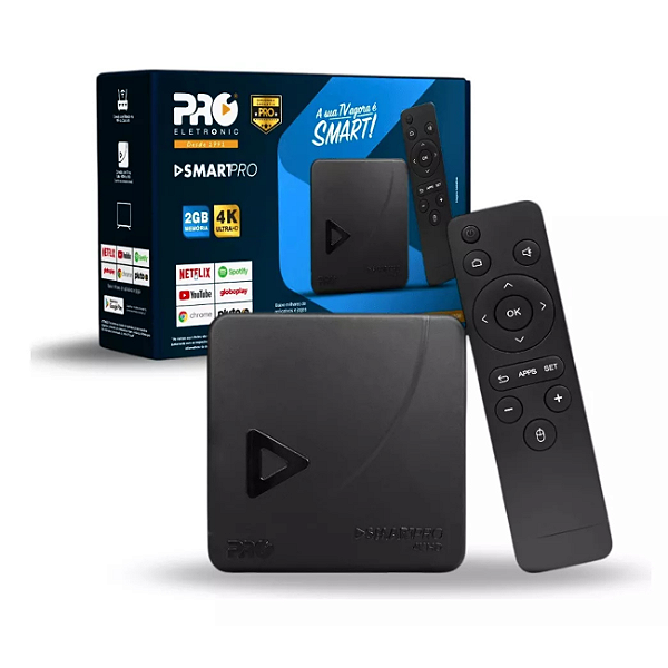 Tv Box Smartpro 4K 2GB Ram Prosb-3000/16gb Pro Eletronic