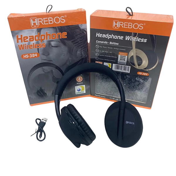 HEADPHONE BLUETOOTH HREBOS HS-384