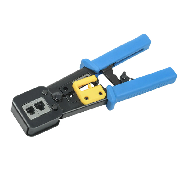 Alicate Crimpar Profissional Conector Rj45 Ez Crimp Vazado