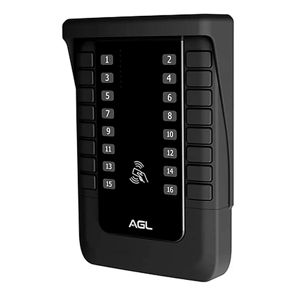 Porteiro Coletivo 16 Pontos Agl S500 Leitor Rfid App Celular