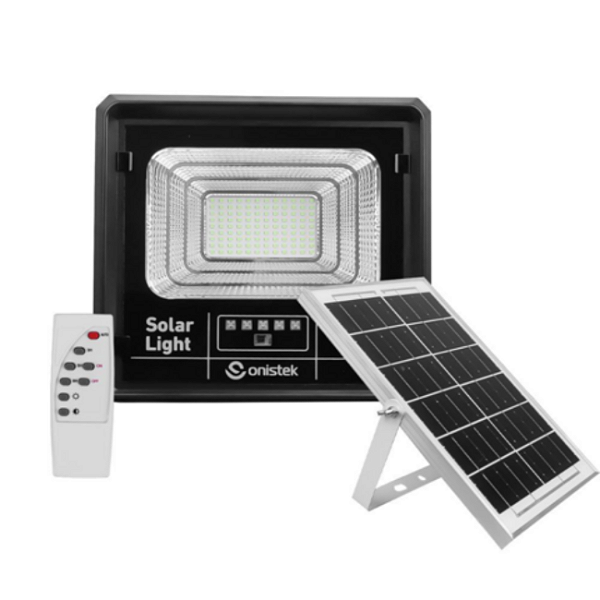LUMINARIA SOLAR DE LED / REFLETOR  100W ONISTEK ON-LU202
