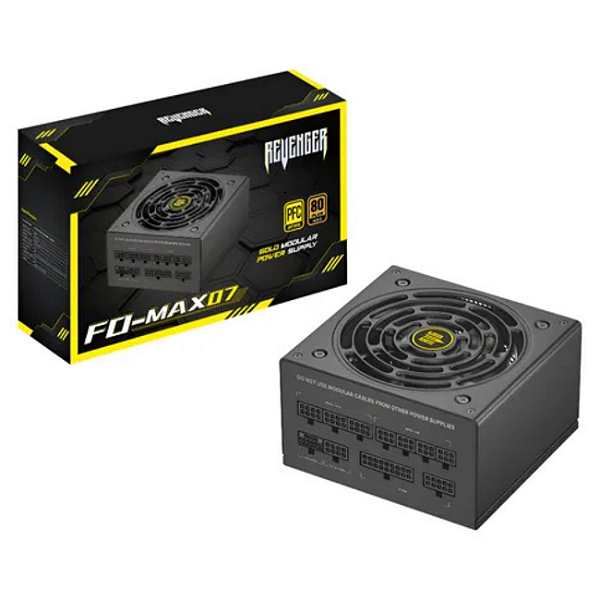 FONTE ATX 650W REVENGER FO-MAX07 / 80 PLUS