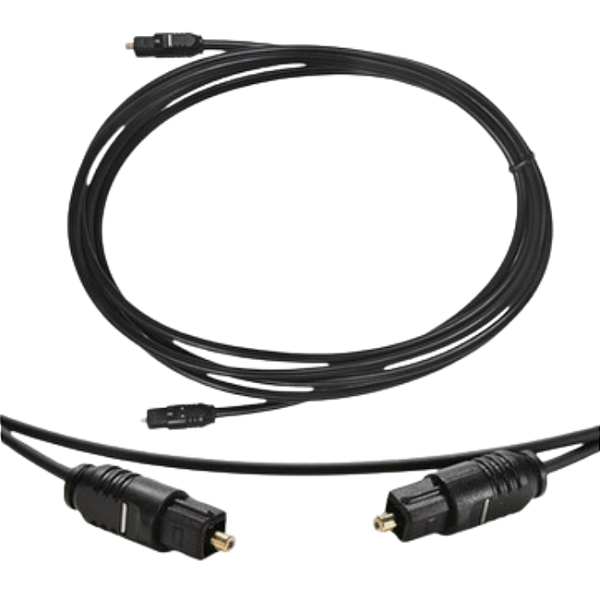 CABO DE AUDIO DIGITAL FIBRA OTICA 1.5M KNUP KP-YP5035