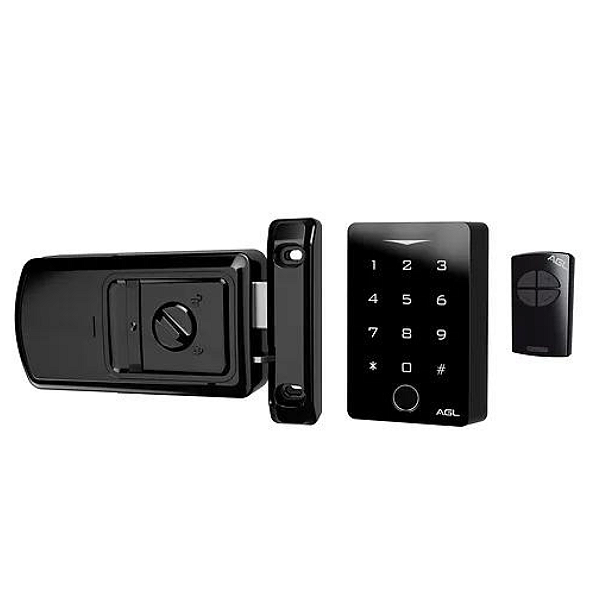 Fechadura Smart X3 S/Fio Abertura Tag Chave Tetra Biometria