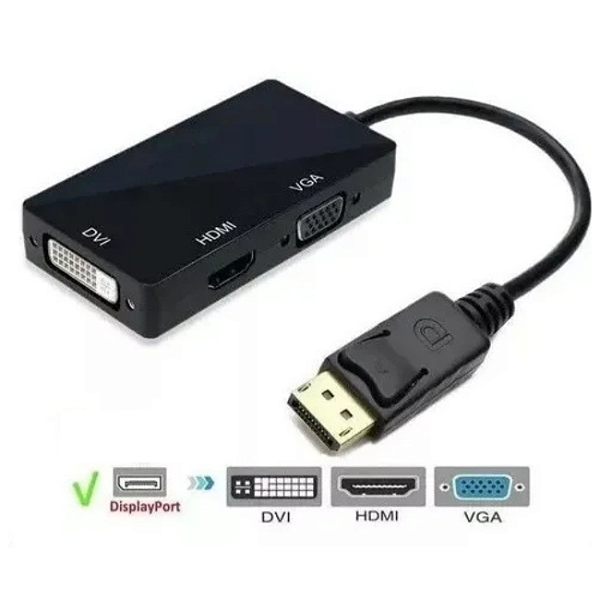 Adaptador Conversor Displayport P/ Hdmi/dvi/vga