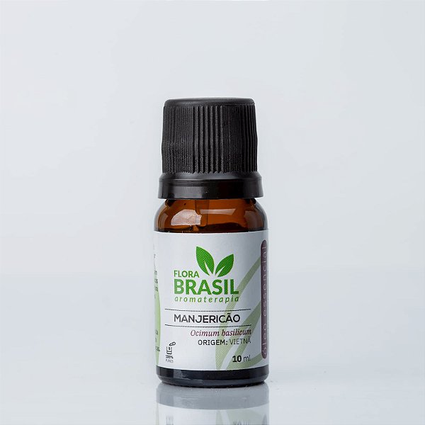 Óleo Essencial de Manjericão 10ml -  Flora Brasil