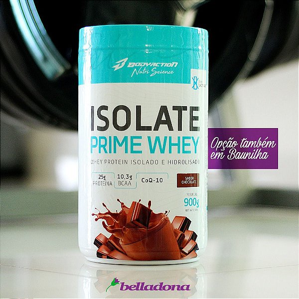 Isolate Prime Whey 900g - Sabores -  Bodyaction