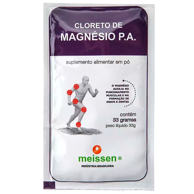 Cloreto de magnésio P.A  sachês - MEISSEN