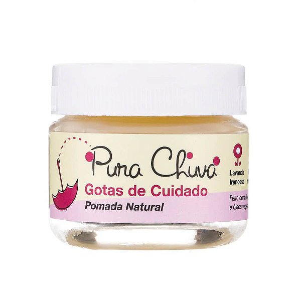 Pomada Natural para Assaduras Gotas de Cuidado 30g - Pura Chuva