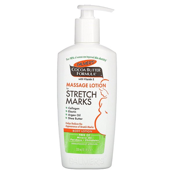 Loção para Massagem Palmer's Cocoa Butter Stretch Marks para Estrias - 250ml