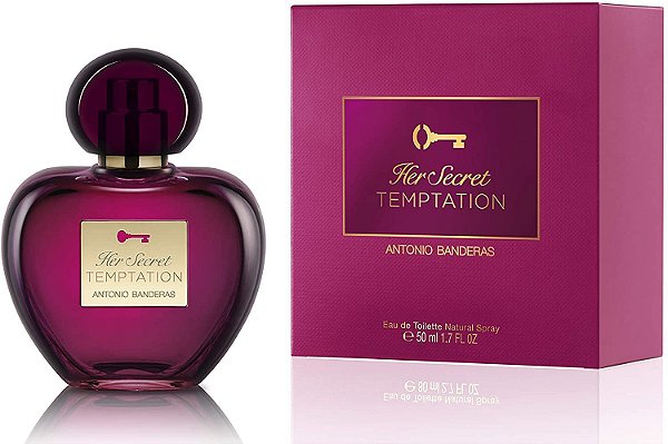Perfume Feminino Her Secret Temptation Antonio Banderas-Â  50ml