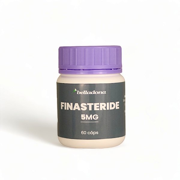 Finasteride 5mg - 60 Cápsulas - Belladona