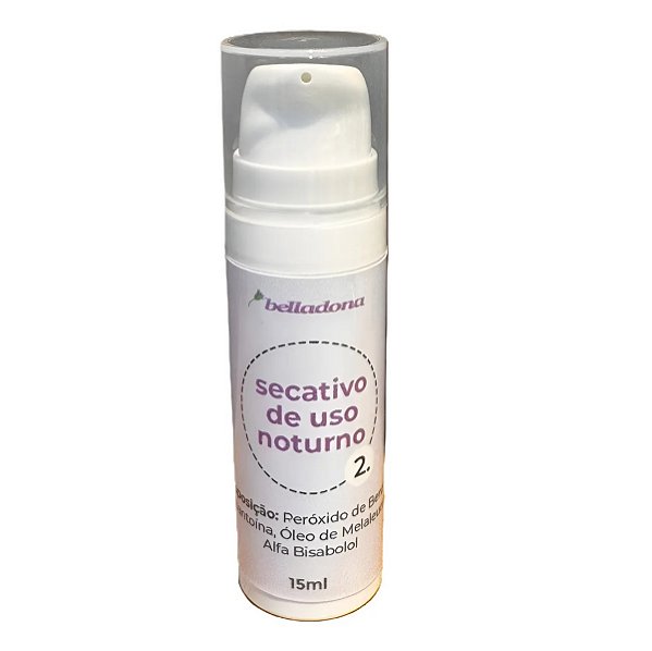 Gel Secativo para Cravos e Espinhas 15g - Belladona Essentials
