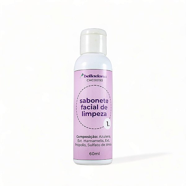 Sabonete Facial de Limpeza Cicatrizante 60ml - Belladona Essentials