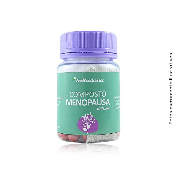 Composto  Fitoterápico para Menopausa 60 cápsulas - Belladona