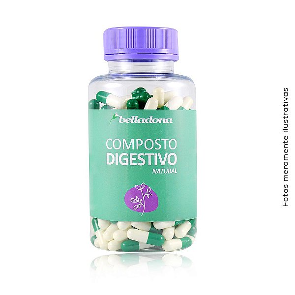 Composto Fitoterápico Digestivo 60 cápsulas - Belladona