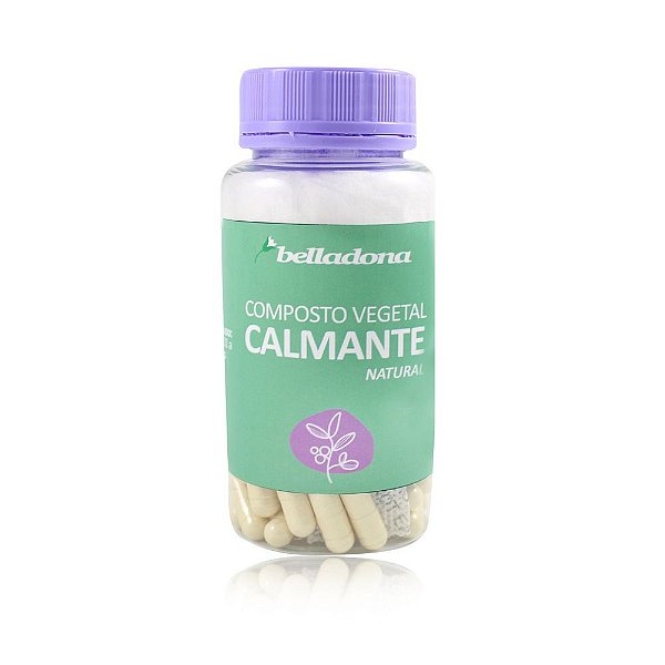 Composto Vegetal Calmante 60 cápsulas - Belladona