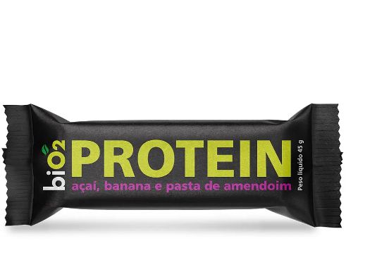 Protein Bar Acai e Banana 45g - BiO2