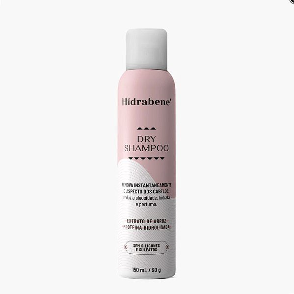 Dry Shampoo (Shampoo a Seco) - 150ml/90g - Hidrabene