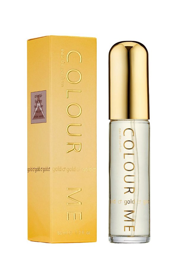 Homme Gold - Eau de Parfum Masculino 50ml - COLOUR ME