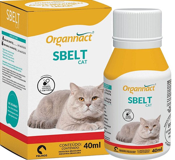 Suplemento Sbelt Cat 40ml- Organnact