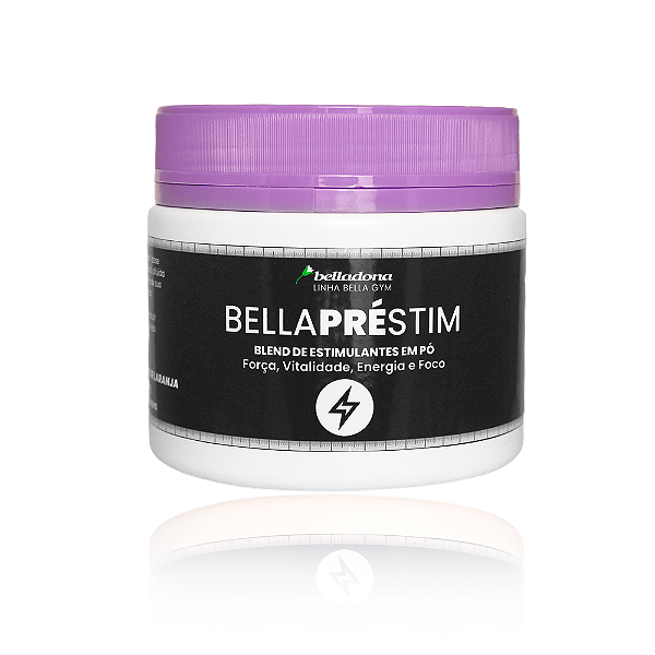 BellaPré Stim sabor Laranja 140g - Linha BellaGym - Belladona