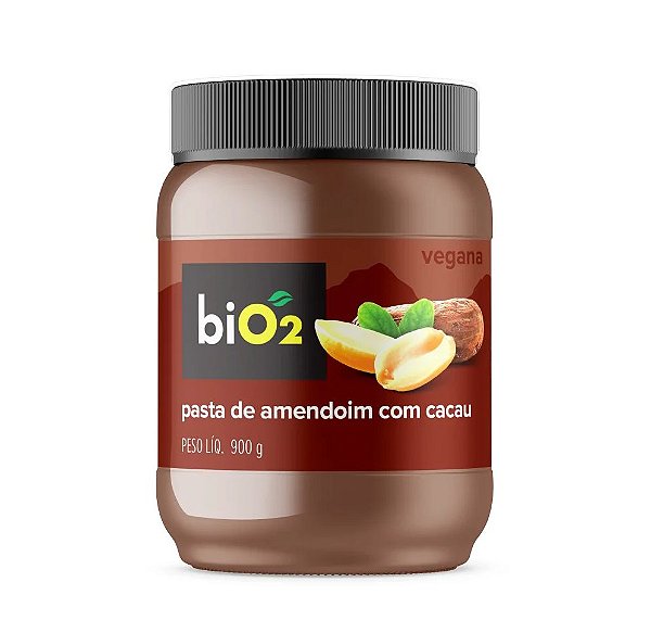 Pasta de Amendoim com Cacau 900g | biO2