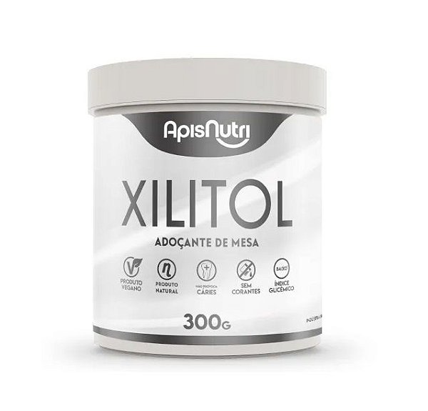 Adoçante Natural Xilitol 300g | APISNUTRI