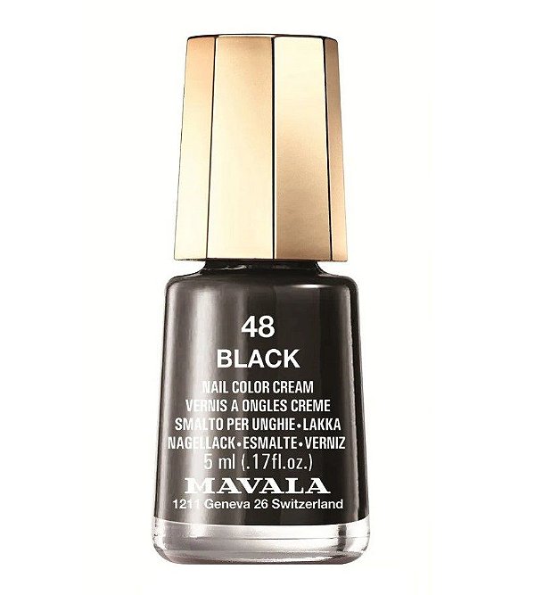 Esmalte Cremoso Mavala Mini Color 5ml - 048 Black