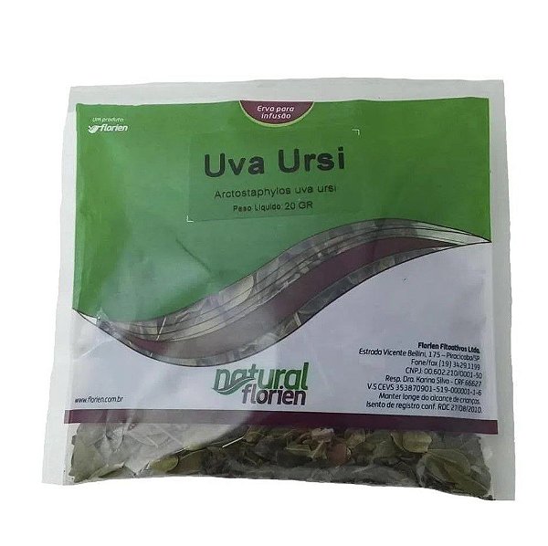 Chá de Uva Ursi - 20g | Natural Florien
