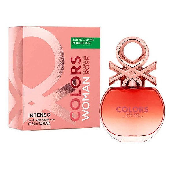 Colors Rosé Intenso Eau de Parfum Feminino 50ml - Benneton