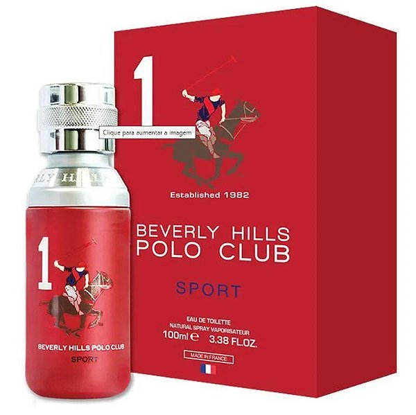 Beverly Hills Polo Club Men N°1 - Eau de Toilette Masculino - 100ml