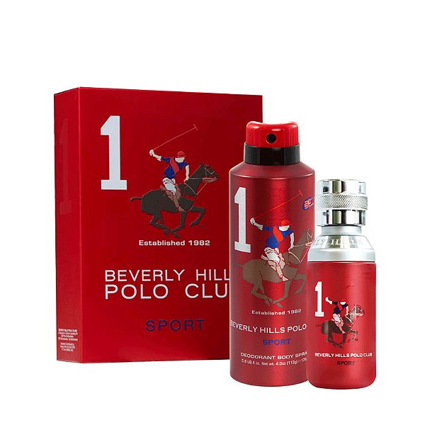 Kit Coffret Beverly Hills Polo Club Men's N°1 50ml + BodySpray 175ml