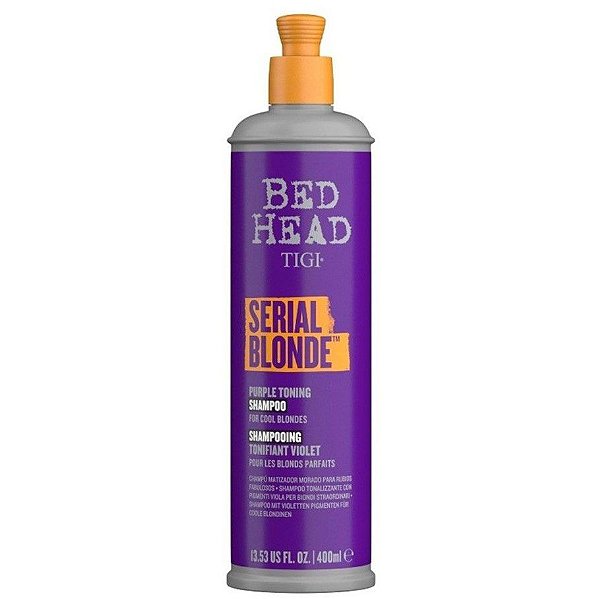 Shampoo Tonalizante - Purple Toning Serial Blond - 400ml - BED HEAD