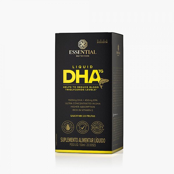 Ômega3 DHA TG Liquído Ultraconcentrado 150ml/20doses - Essential Nutrition