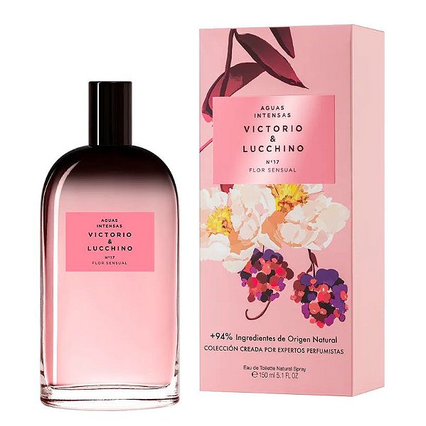 Perfume Nº17 Flor Sensual - Linha Águas Intensas 150ml - Victorio & Lucchino