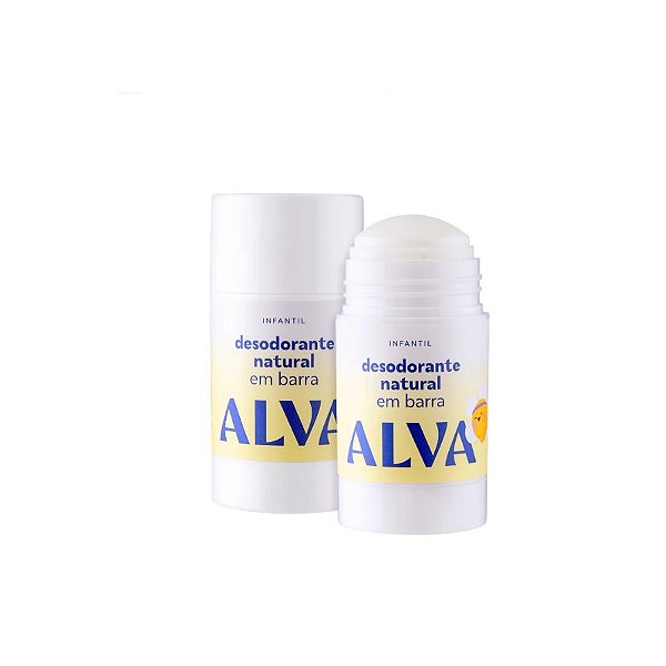 Desodorante em Barra Infantil - Camomila Natural 33g - ALVA